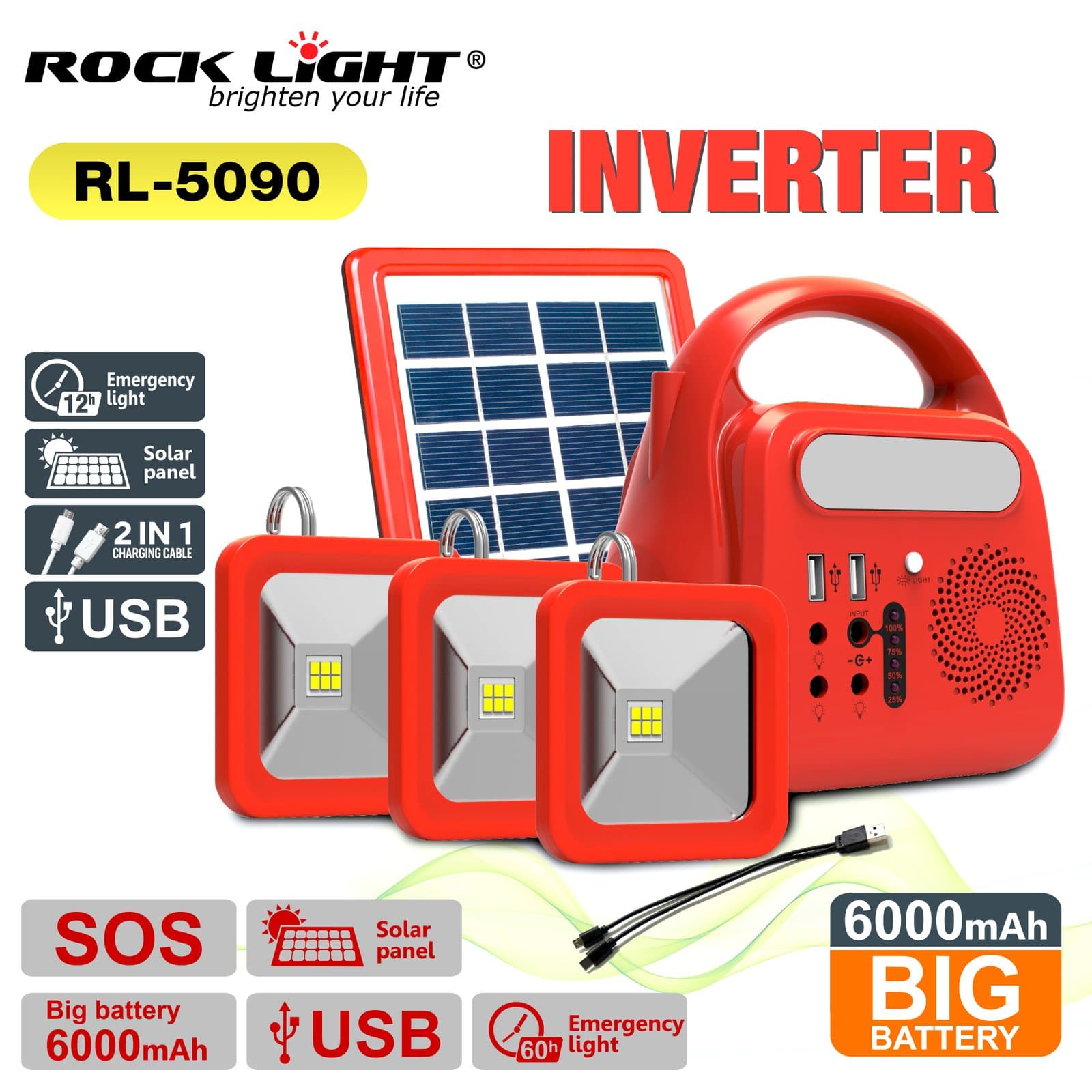 Gadget Trendz | RL-5090 | Portable Inverter