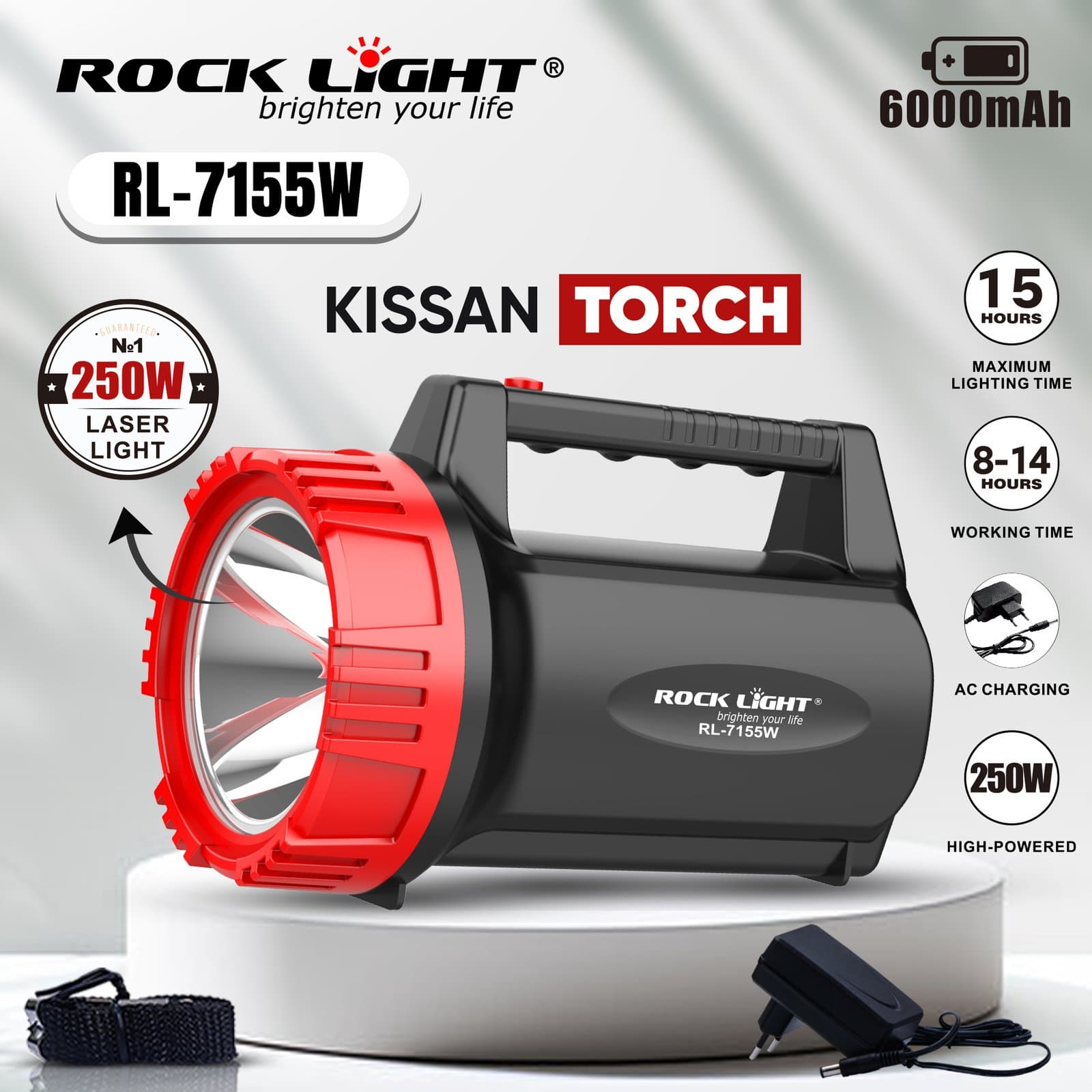Gadget Trendz | RL-7155W | Original Kissan torch