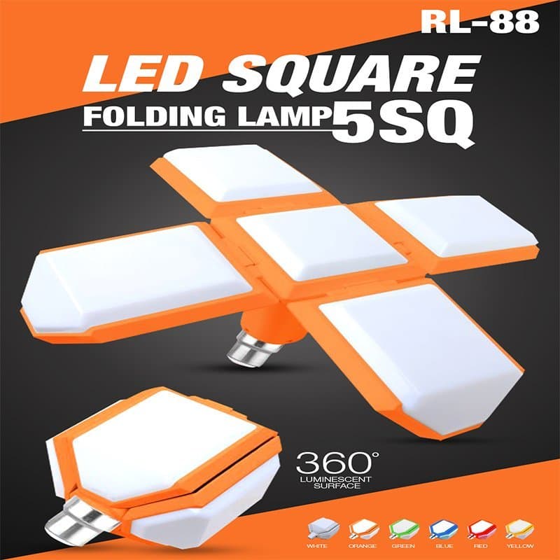 Gadget Trendz | RL-88 5SQ | 360-Degree Folding | LED Lamp
