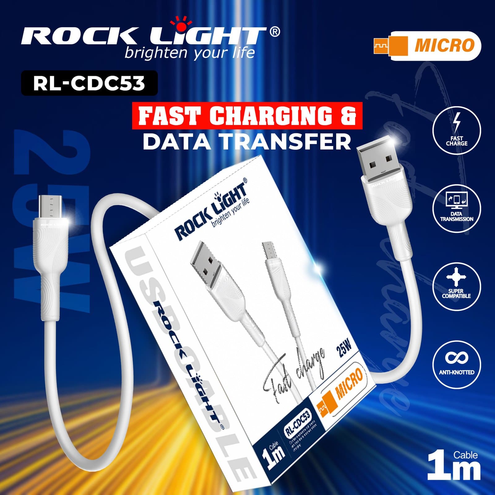 RL-CDC53 | High-Speed  Data Cable with Fast Sync Support
