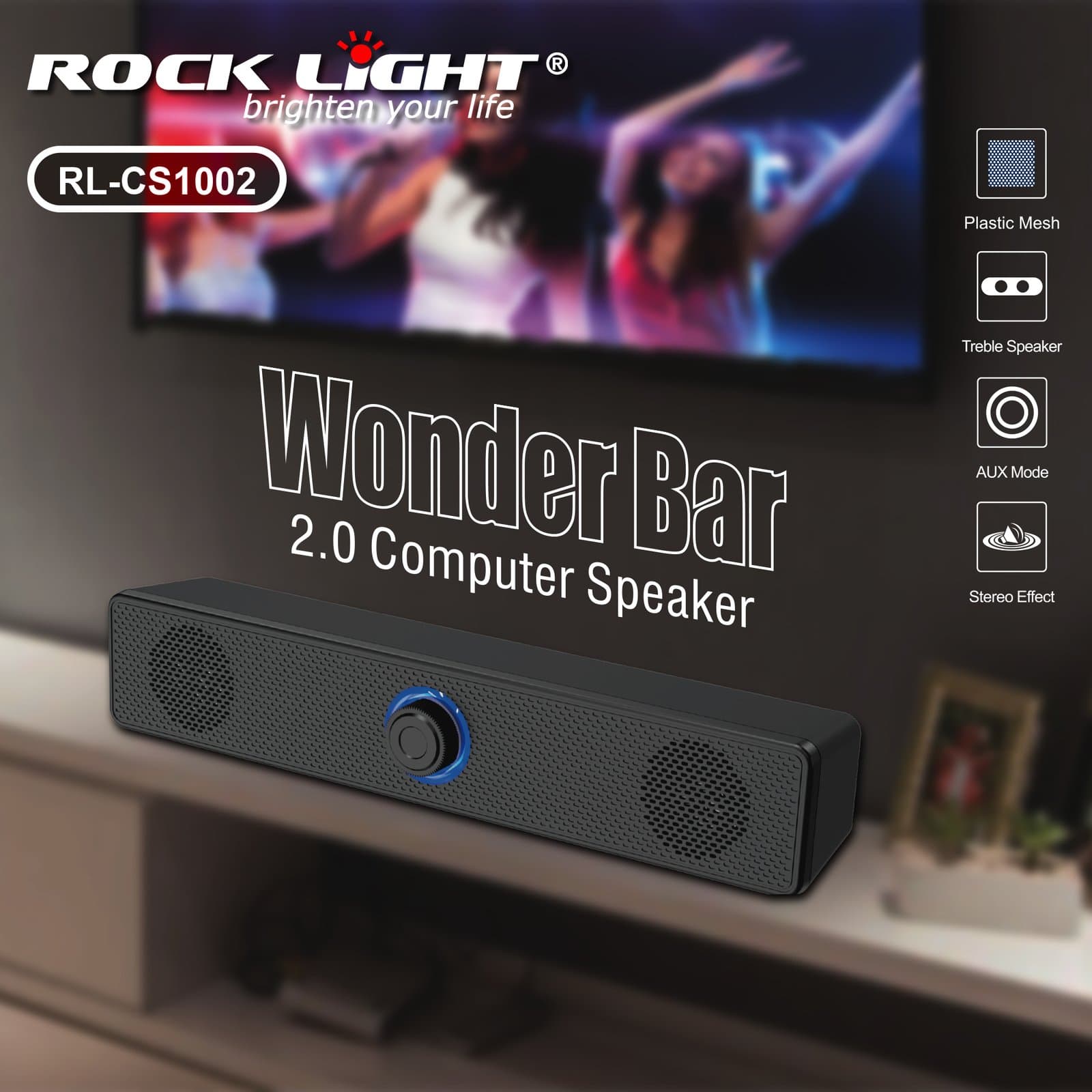CS1002 – Computer Speaker for Office & Home with Powerful Audio Output