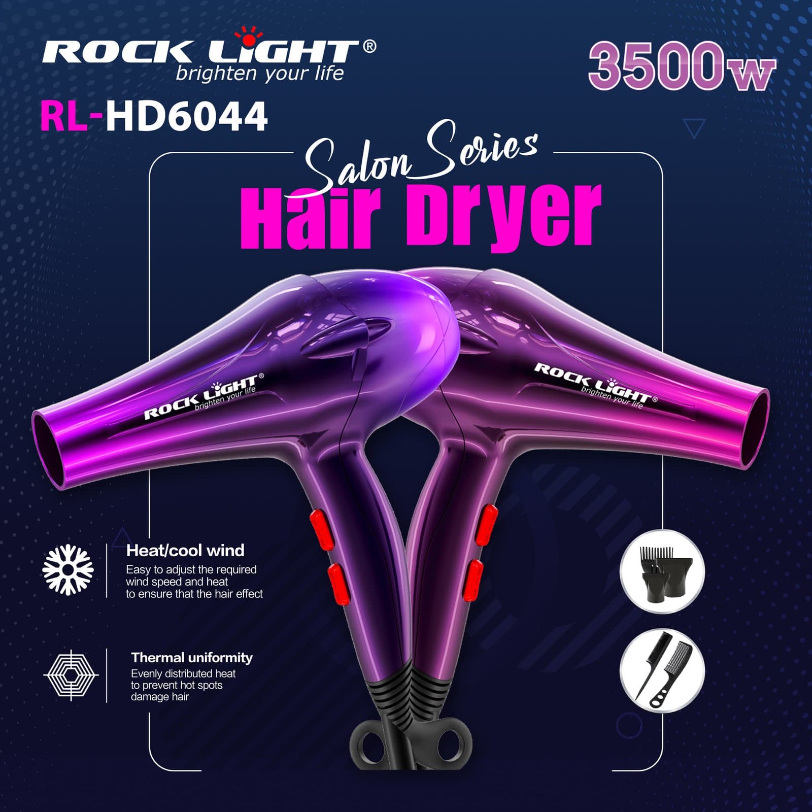 Gadget Trendz | RL-6044 | Professional hair dryer