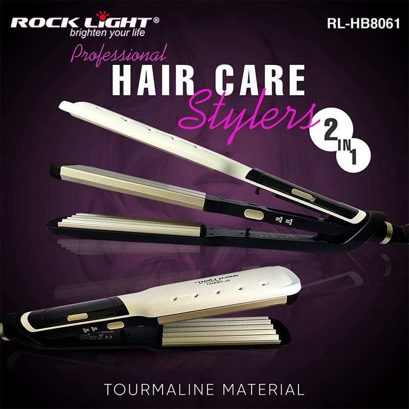 Gadget Trendz | RL-HS8061 | Professional | 2-in-1 Hair Styler