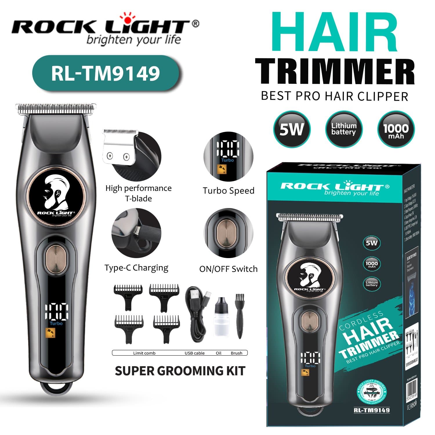 Gadget Trendz | RL-9149 | Best trimmer for men under 1000