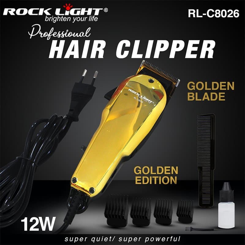 Gadget Trendz | RL-C8026 | Golden Professional Hair Clipper