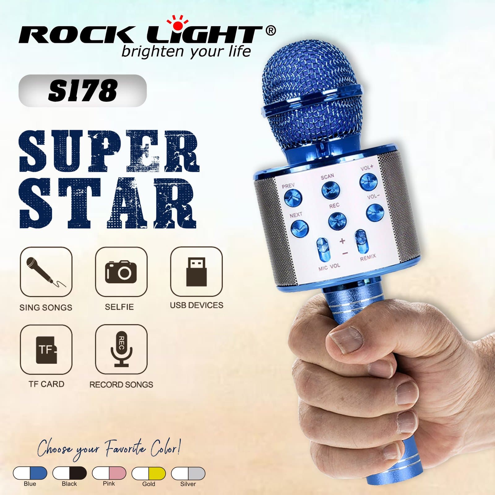 S178 – High Bass Party Speaker for Music Lovers