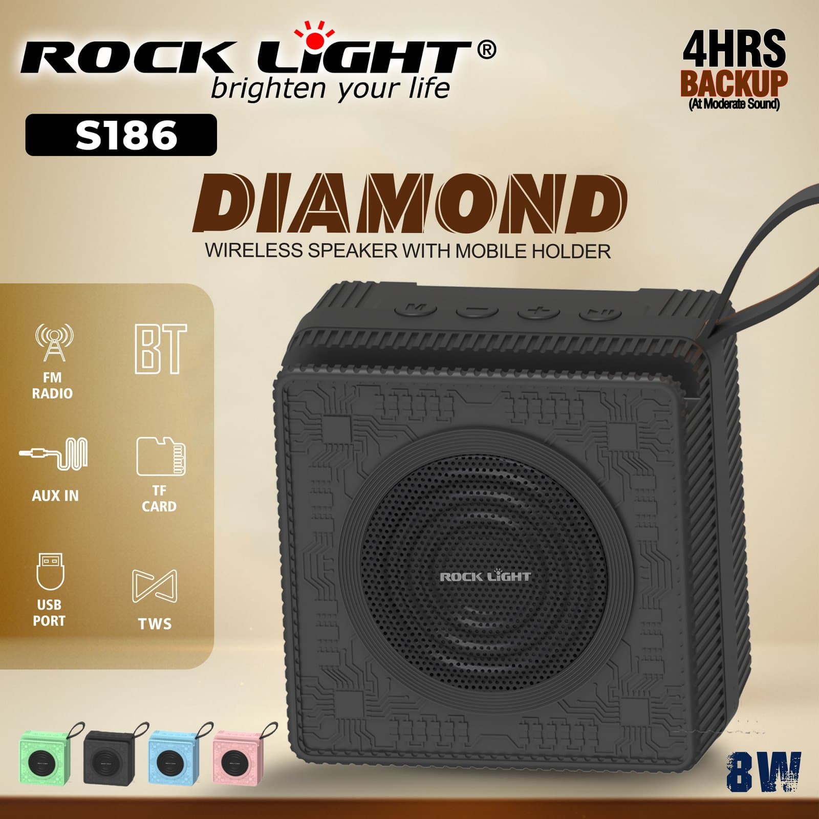 S186 – Desktop Speaker with Balanced Sound Performance