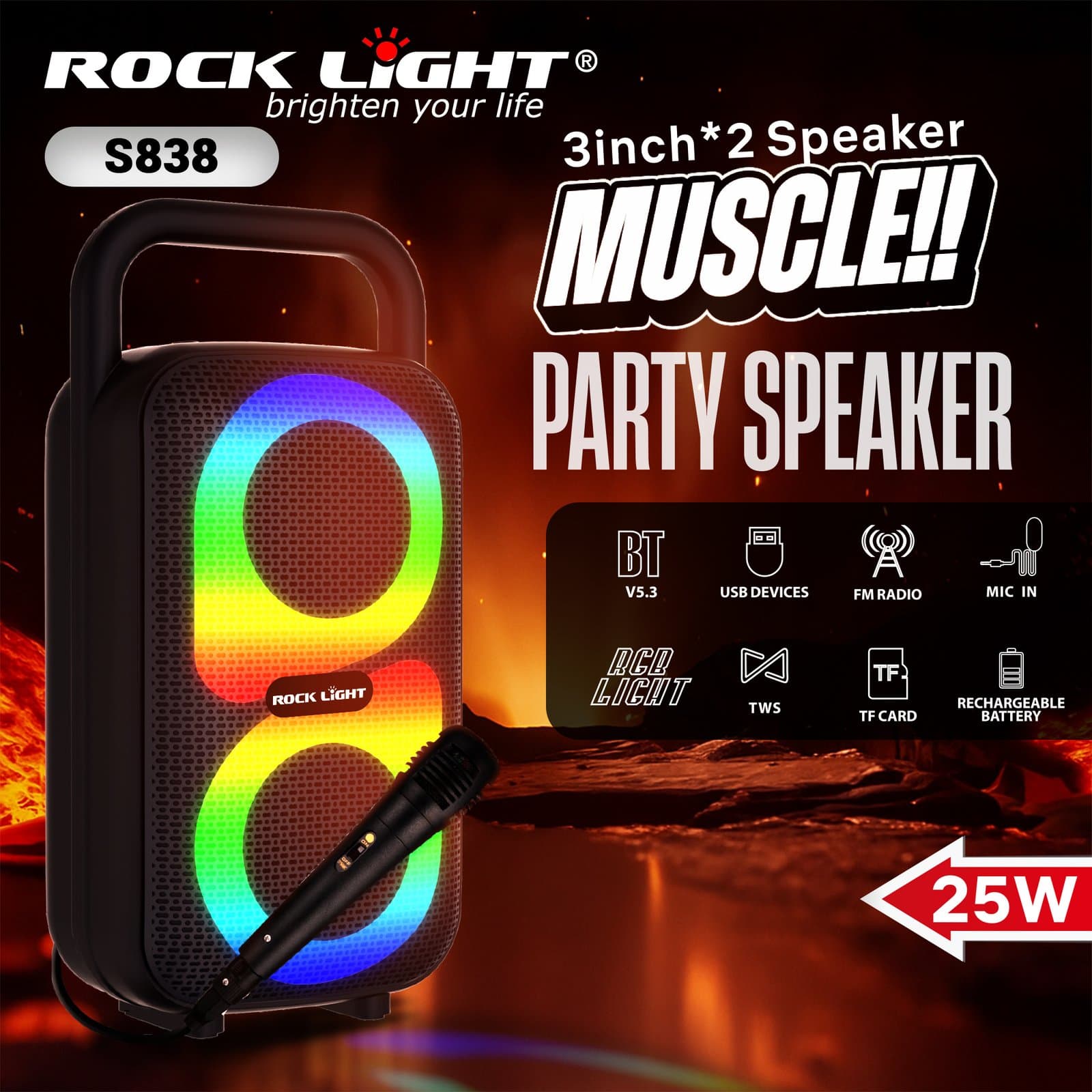 RL-S838 – High Volume Speaker for Outdoor Use