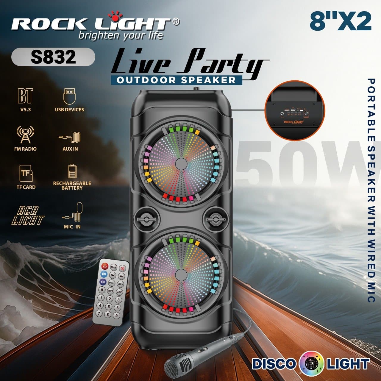 RL-S832 – Buy Premium Quality Bluetooth Speaker with Deep Bass