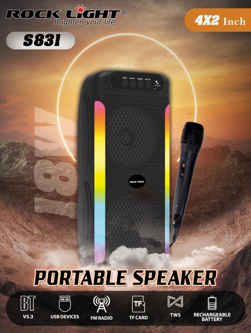 RL-S831 – Buy Portable Bluetooth Speaker for Outdoor & Indoor
