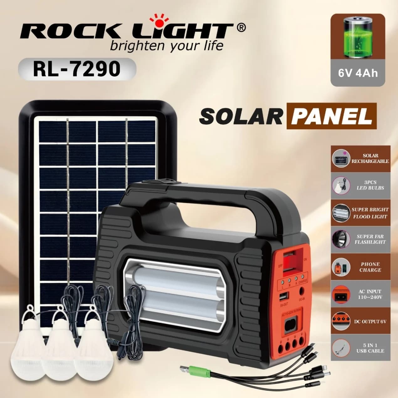 RL- 7290 | Inverter with Auto-Cut and Overload Protection