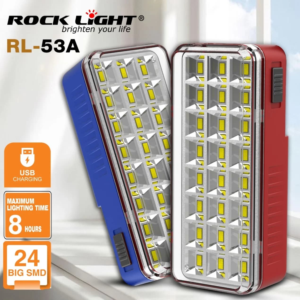RL-53 A | Best LED Emergency Light for Power Cut Use in India