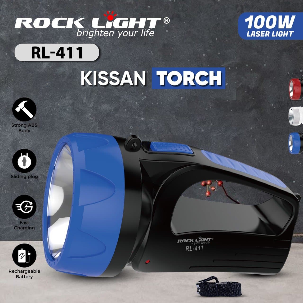 RL-411 – Durable KissanTorch for Daily Agricultural Tasks
