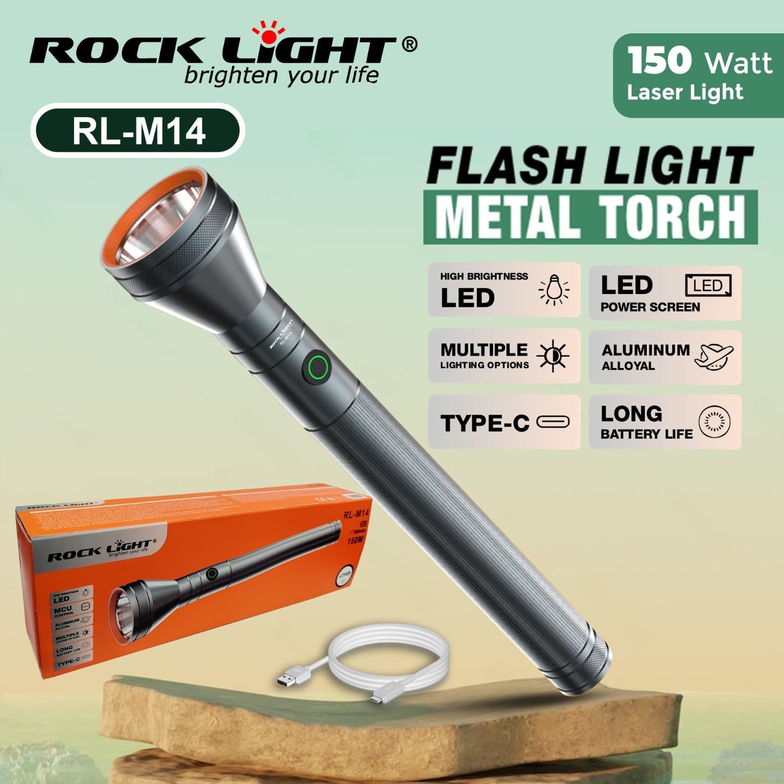 RL M14 long beam Metal Torch
