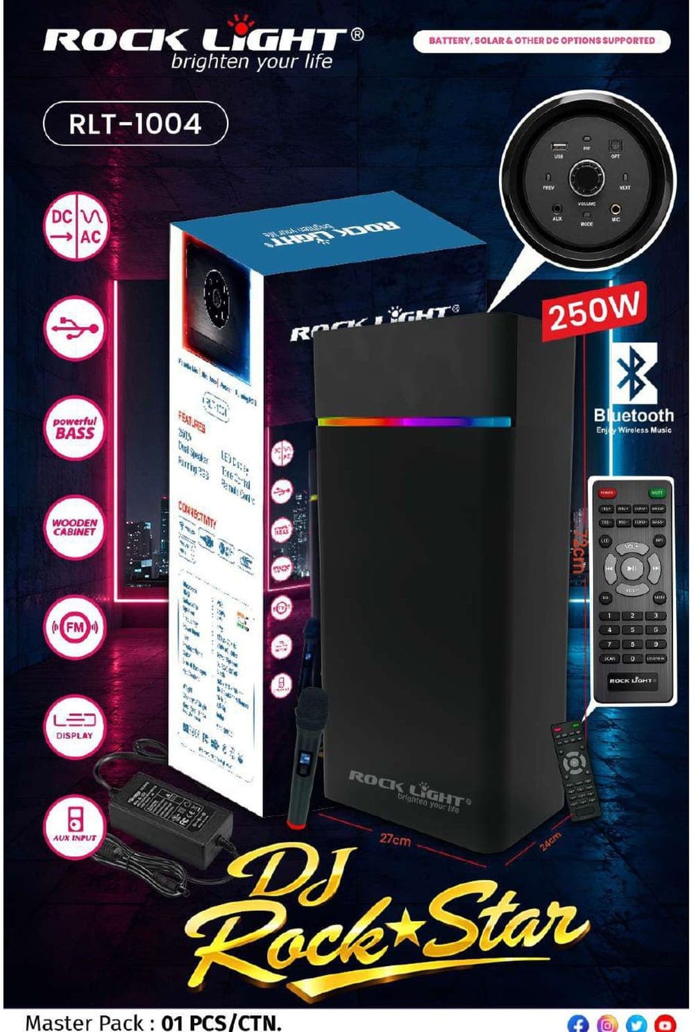 RLT-1004 | DJ Rock Star Speaker