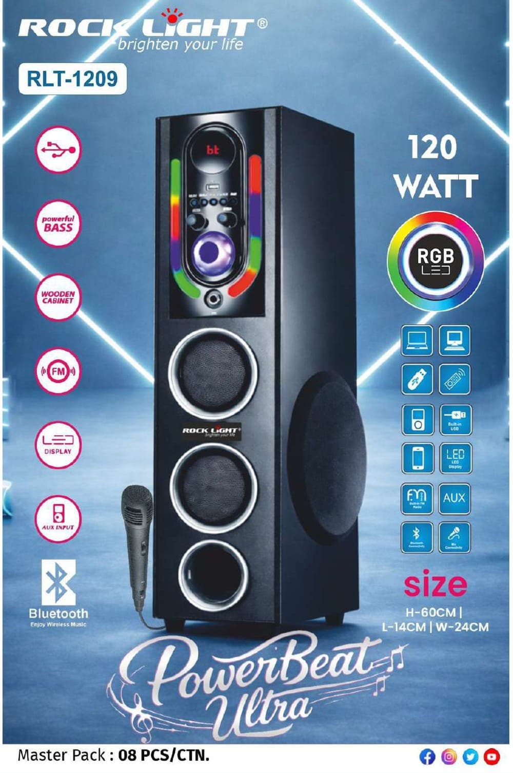 RLT-1209 | Power Beat Ultra Speaker