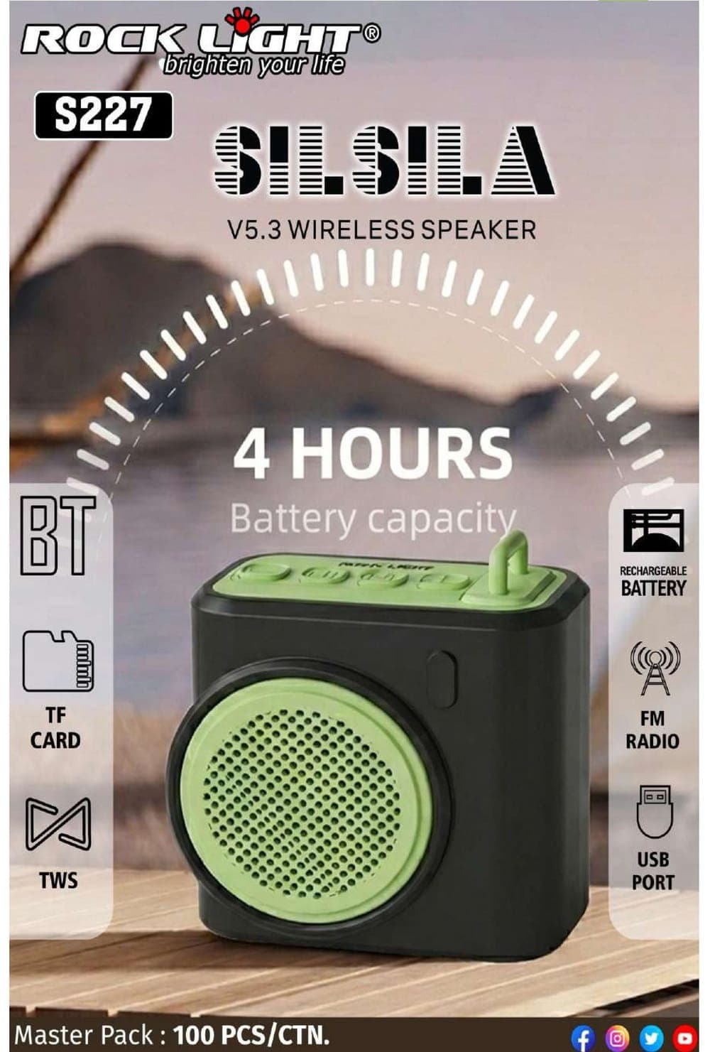 RL-S227 | Silsila V5.3 Wireless Speaker