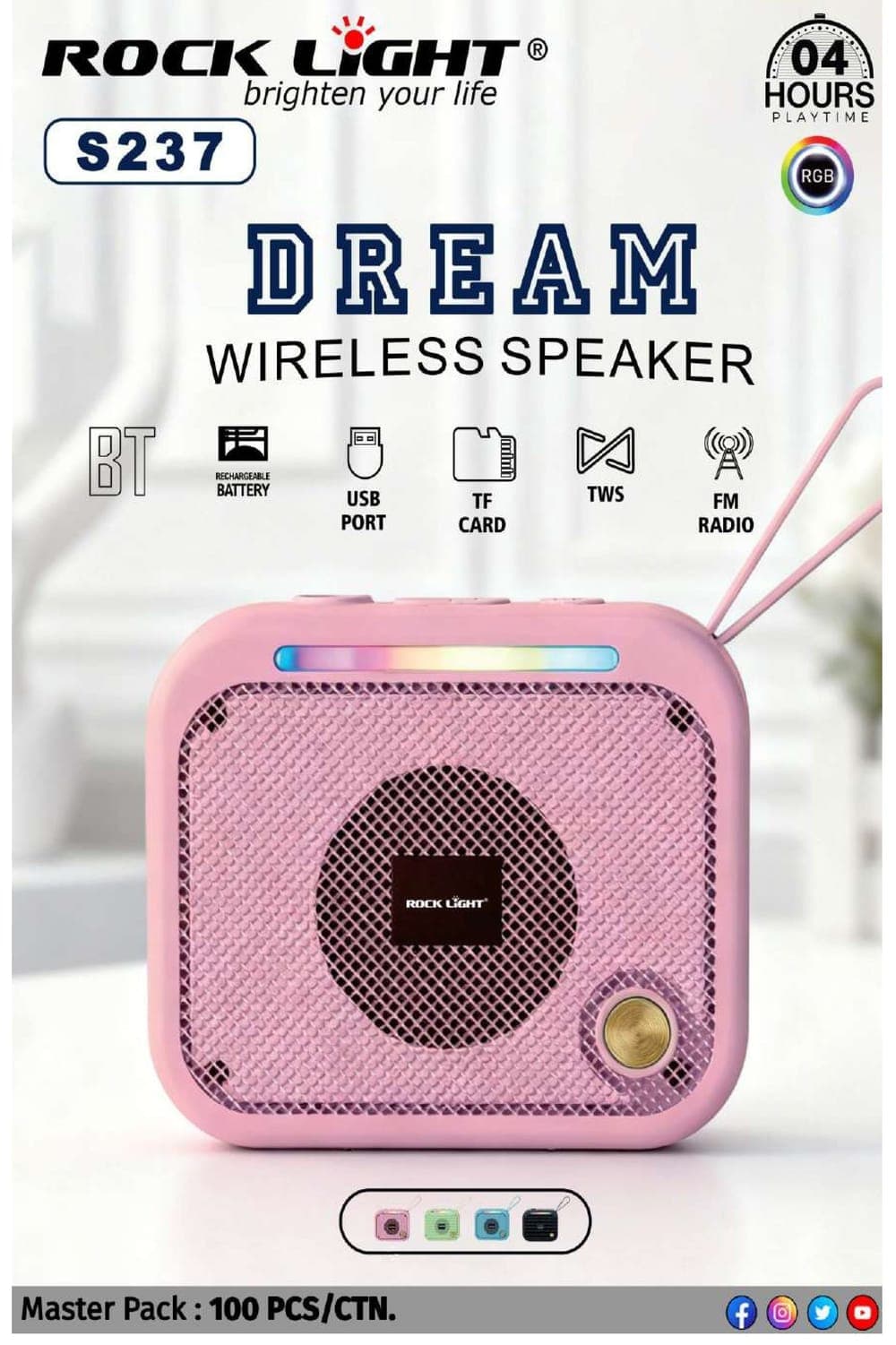 RL-S237 | Dream Wireless Speaker