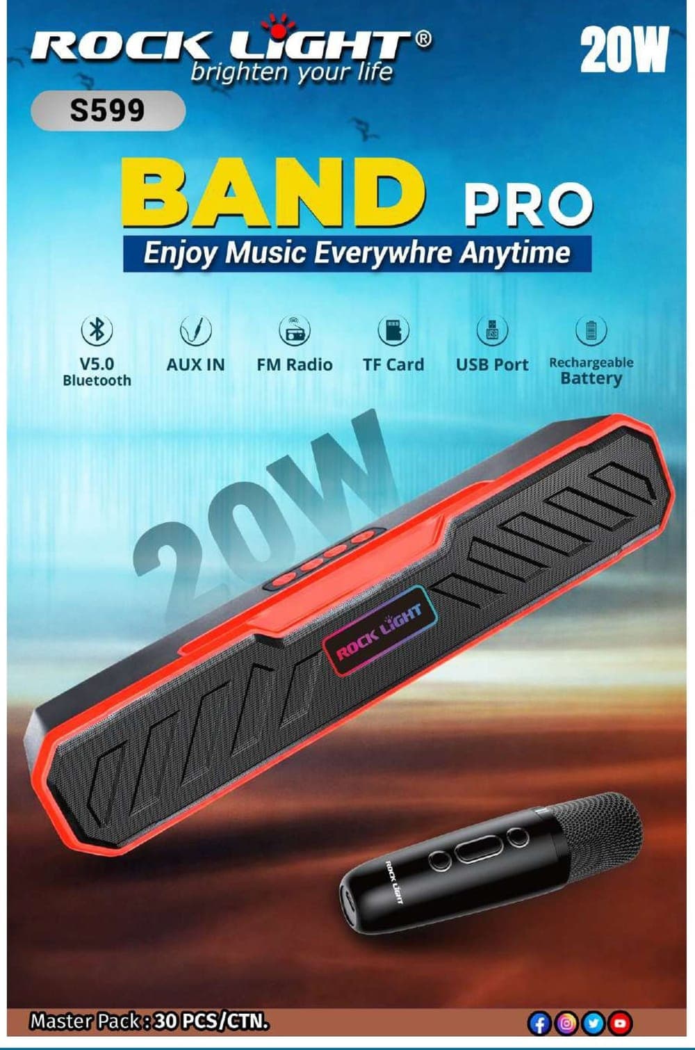 RL-S599 | Band Pro Wireless Soundbar
