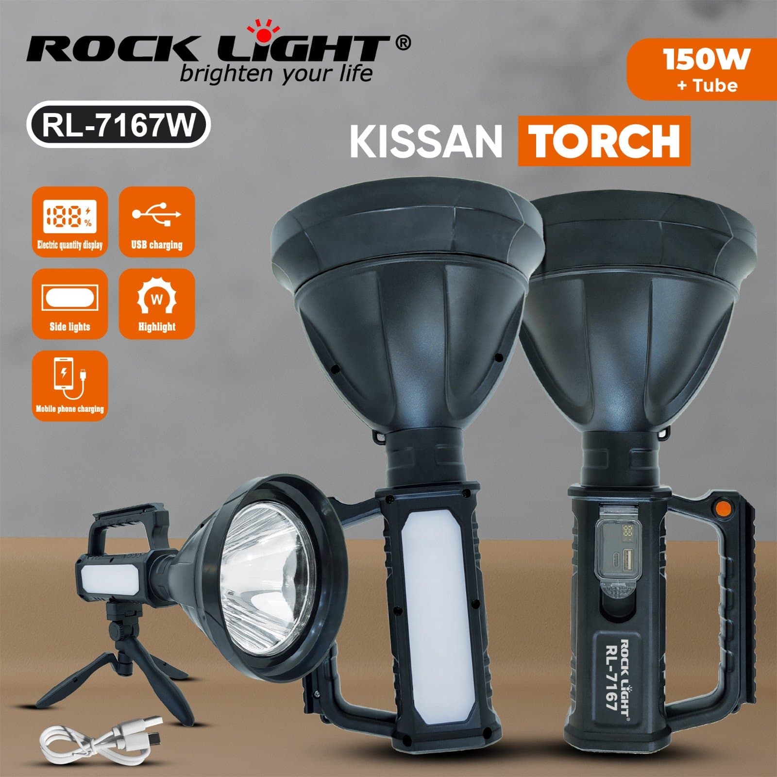 RL 7167w Kissan Torch for farmers agriculture night work